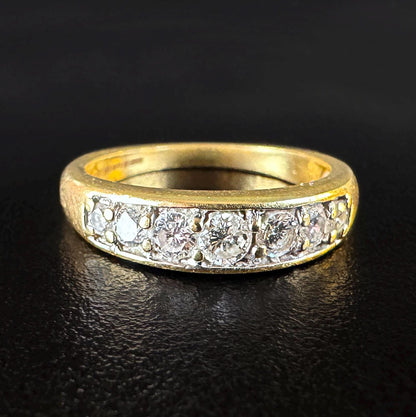 18ct Gold Diamond Ring – 0.35ct – I/SI