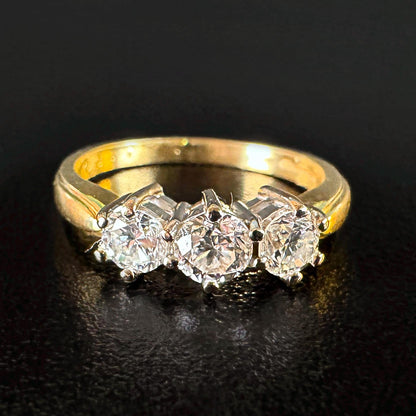 18ct Gold Diamond  Ring – 1.00ct – H/SI