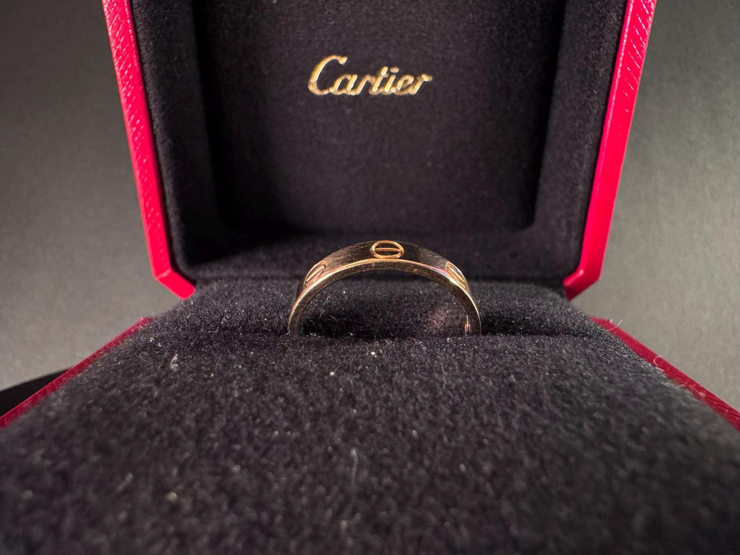 18ct Gold Cartier LOVE Ring