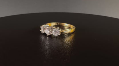 18ct Gold Diamond  Ring – 1.00ct – H/SI